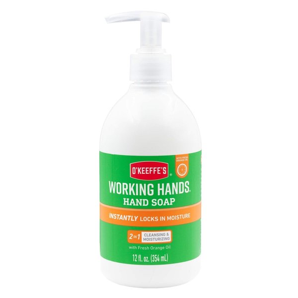 Okeeffes Working Hands Orange Scent Hand Soap 12 oz 109339